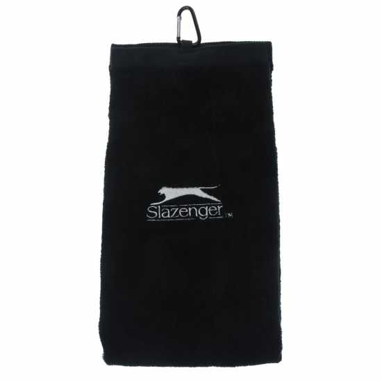 Slazenger Golf Towel With Carabiner Clip  Хавлиени кърпи