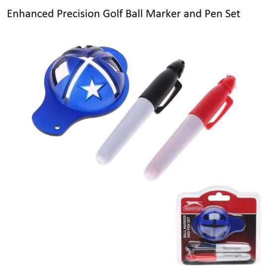 Подаръци и играчки Slazenger Golf Ball Marker And Pen Set Slazenger Golf Ball Marker And Pen Set Подаръци и играчки