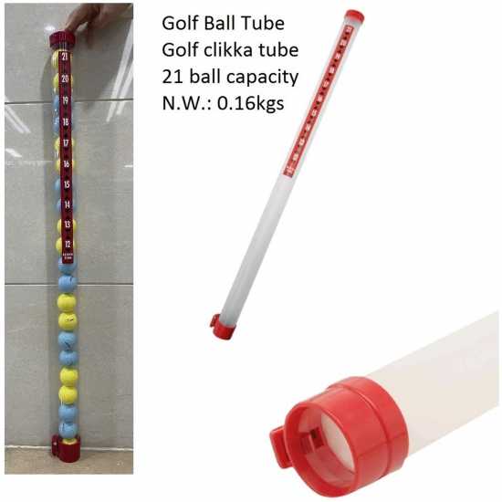 Slazenger Clikka Ball Tube Collector Tube  Голф пълна разпродажба