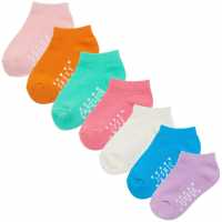 Studio You Girls 7 Pack Trainer Socks  Детски чорапи