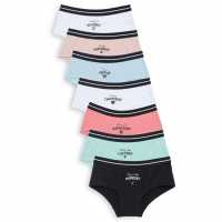 Girls Pack Of 7 Days Of The Week Briefs Multi  Детско бельо