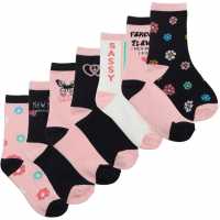 Pack Of 7 Forever Iconic Socks  Детски чорапи