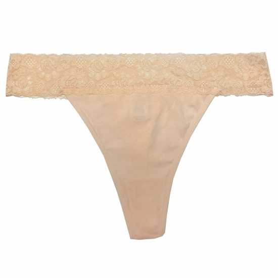 5 Pack Lace Trim Thong  Дамско бельо