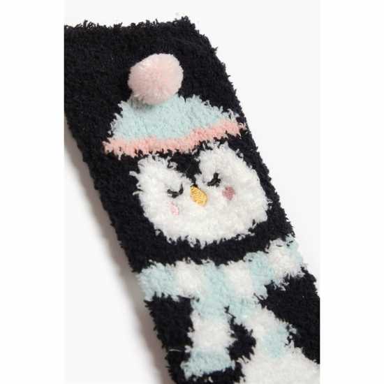 2 Pack Penguin Cosy Socks  Дамски чорапи