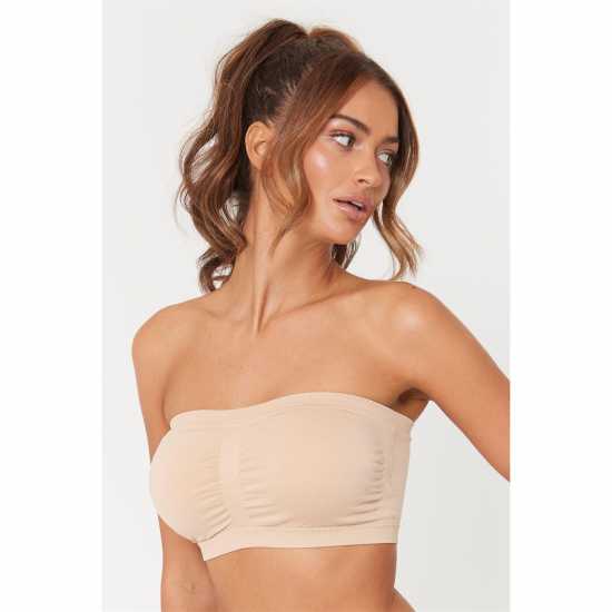 Be You 2 Pack Bandeau Non Wired Bra  