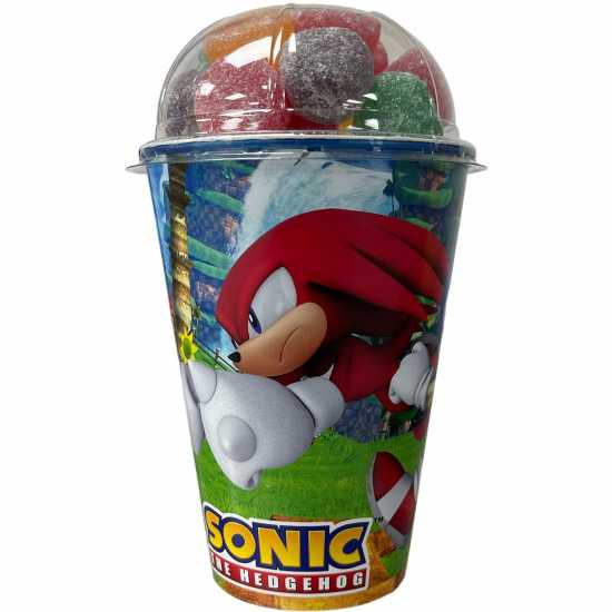 Sonic Drinking Cup Filled With Sweets  Подаръци и играчки