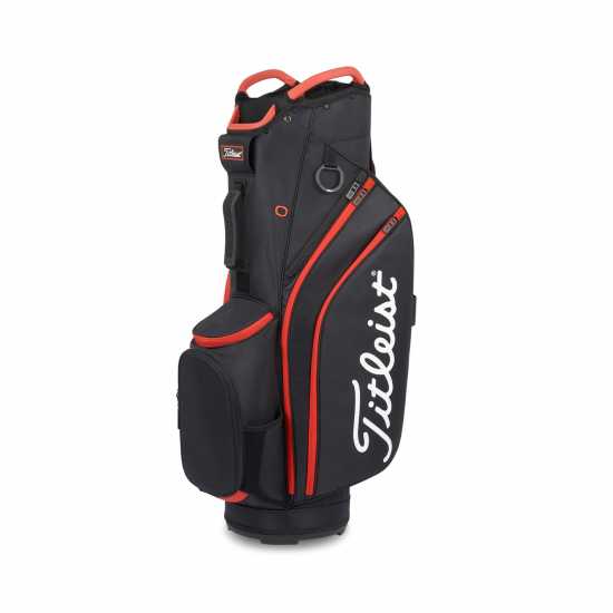 Titleist Cart 14 Golf Bag Black/Red - Чанти за голф