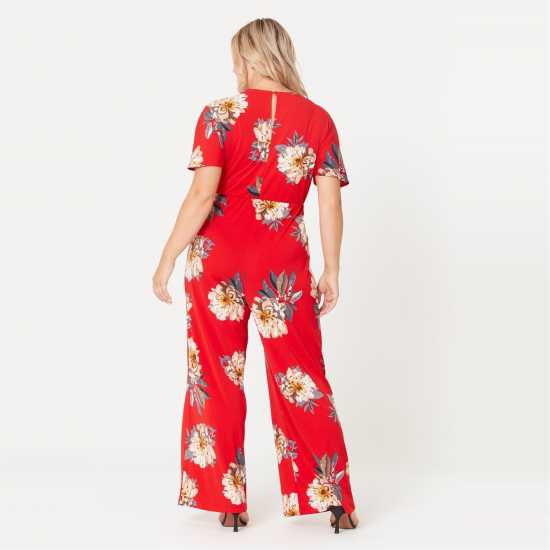 Floral Jumpsuit 20  Дамски поли и рокли