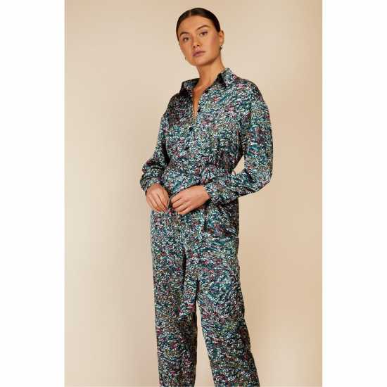 Дамски поли и рокли Little Mistress Unisex Adults Satin Tie-Waist Jumpsuit Little Mistress Unisex Adults Satin Tie-Waist Jumpsuit Дамски поли и рокли