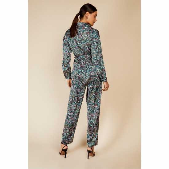 Дамски поли и рокли Little Mistress Unisex Adults Satin Tie-Waist Jumpsuit Little Mistress Unisex Adults Satin Tie-Waist Jumpsuit Дамски поли и рокли