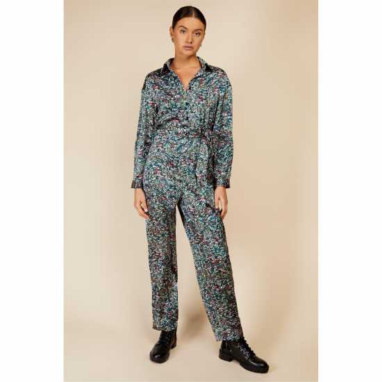 Дамски поли и рокли Little Mistress Unisex Adults Satin Tie-Waist Jumpsuit Little Mistress Unisex Adults Satin Tie-Waist Jumpsuit Дамски поли и рокли