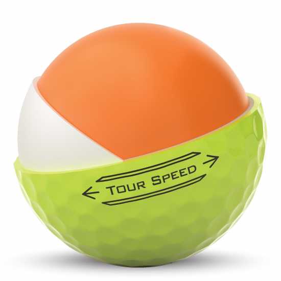 Titleist Tour Speed Golf Balls Yellow Голф топки