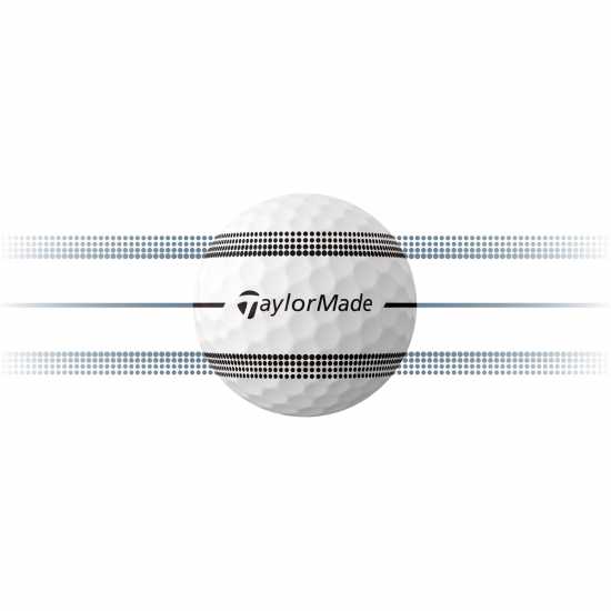 Taylormade Adults Stripe 10 Golf Balls  
