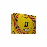 Bridgestone E6 12 Pack Golf Balls Yellow Голф топки