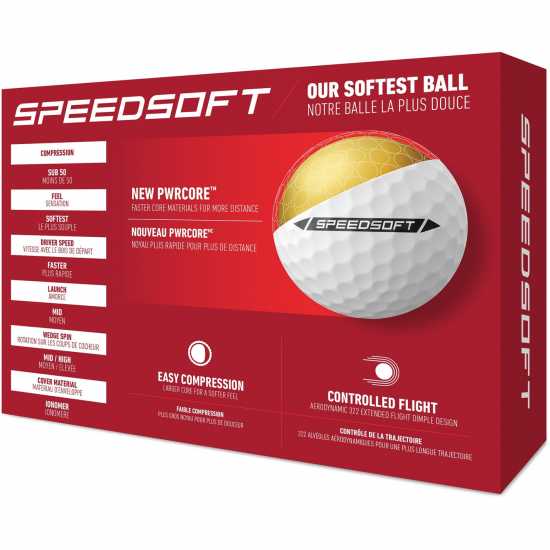 Taylormade Golf Balls Бял 12 броя Голф топки