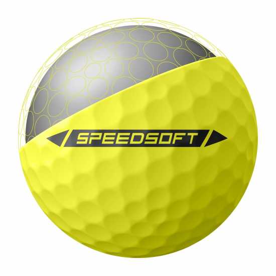 Taylormade Golf Balls Yellow Голф топки