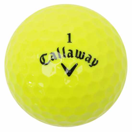 Callaway Cxr Power Golf Balls 12 Pack Жълто 12 броя Голф топки