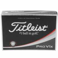 Titleist Pro V1X Golf Balls (12-Ball Pack) Бяло Голф топки