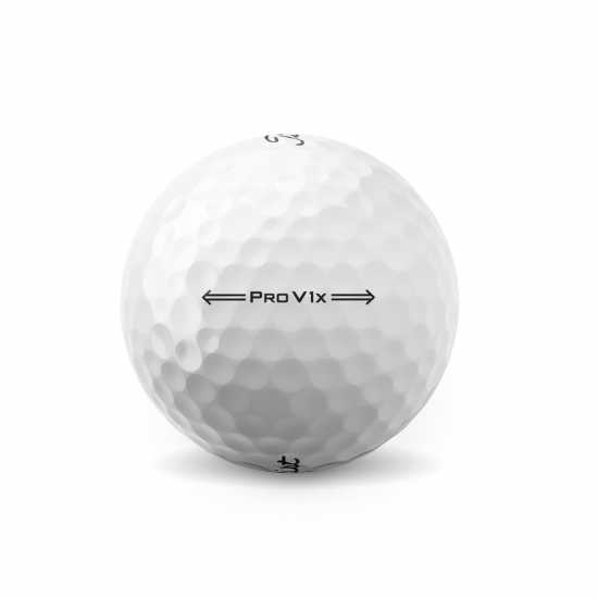 Titleist 2025 Pro V1X Golf Balls (12-Ball Pack) Бяло 