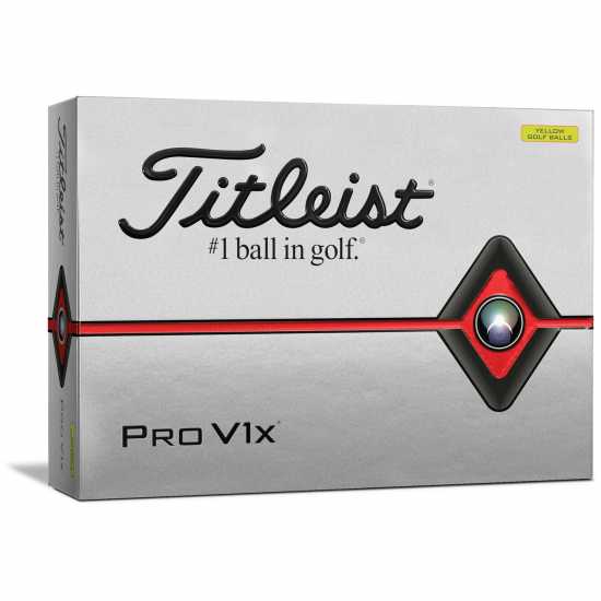 Titleist Pro V1X Golf Balls (12-Ball Pack) 2022