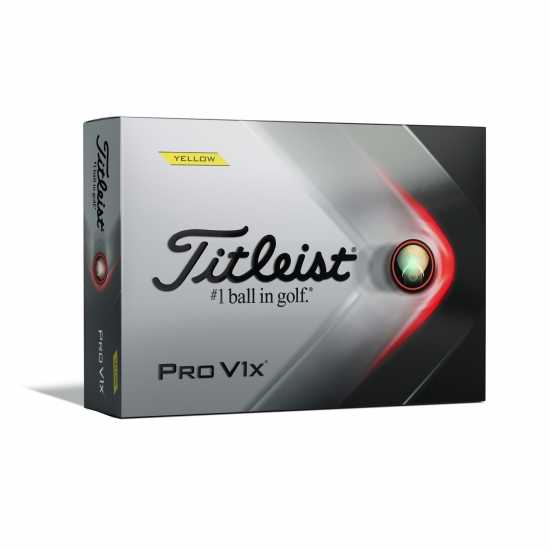 Titleist 2025 Pro V1X Golf Balls (12-Ball Pack) Yellow 