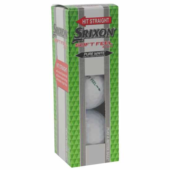 Голф топки Srixon Soft Feel Golf Balls 12 Pack Бял 12 броя Srixon Soft Feel Golf Balls 12 Pack Бял 12 броя Голф топки