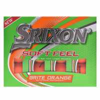 Srixon Soft Feel Golf Balls 12 Pack Orange Голф пълна разпродажба