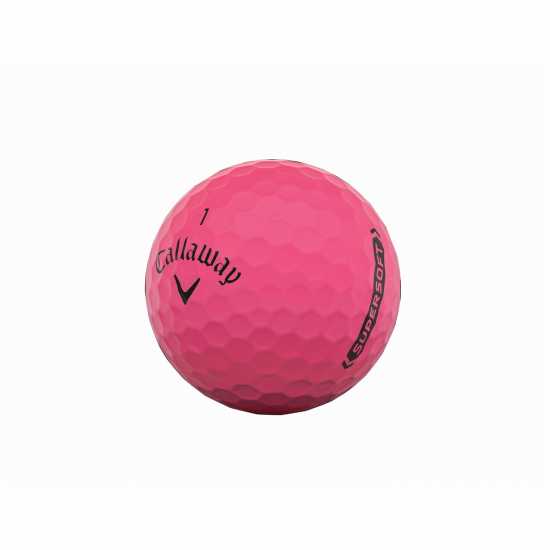 Callaway Supersoft Matte Golf Ball Pack Розово Голф топки