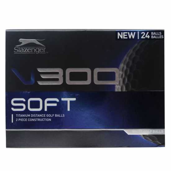 Голф топки Slazenger V Series Soft 24Pk Бяло Slazenger V Series Soft 24Pk Бяло Голф топки