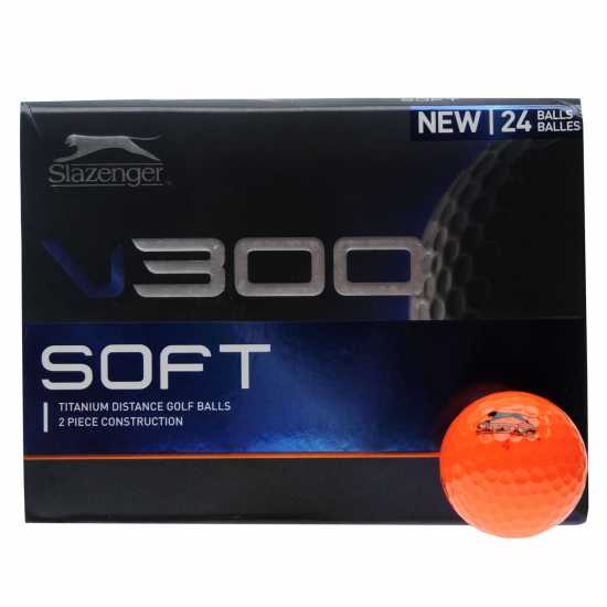 Slazenger V Series Soft 24Pk Оранжево Голф топки