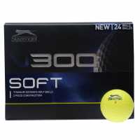 Slazenger V300 Soft Golf Balls 24 Pack Yellow Голф топки