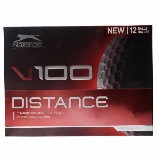 Голф топки Slazenger Vseries Distance 12Pk White Slazenger Vseries Distance 12Pk White Голф топки