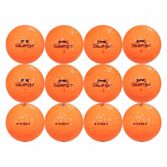 Slazenger Vseries Distance 12Pk Оранжево Голф топки