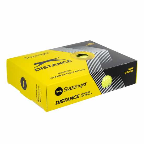 Slazenger Vseries Distance 12Pk Жълто Голф топки