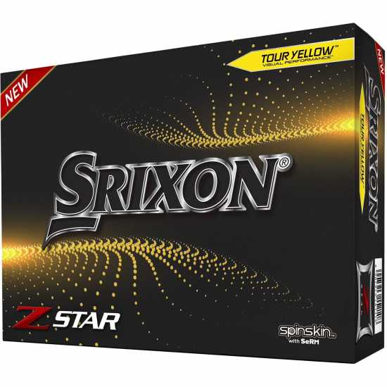 Srixon Z-Star 12 Pack Of Golf Balls Tour Yellow Голф топки