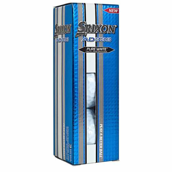 Голф топки Srixon Ad333 Golf Balls 12 Pack Бял 12 броя Srixon Ad333 Golf Balls 12 Pack Бял 12 броя Голф топки