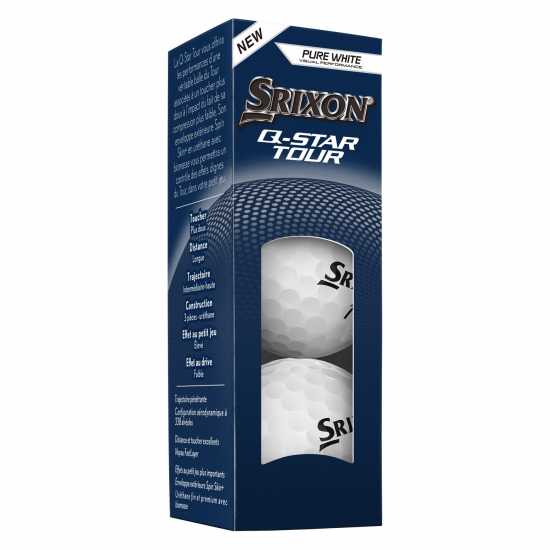 Srixon Q-Star 12 Pack of Golf Balls Бяло Srixon Q-Star 12 Pack Of Golf Balls Бяло