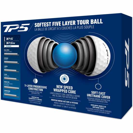Taylormade Tp5 2024 Golf Balls  