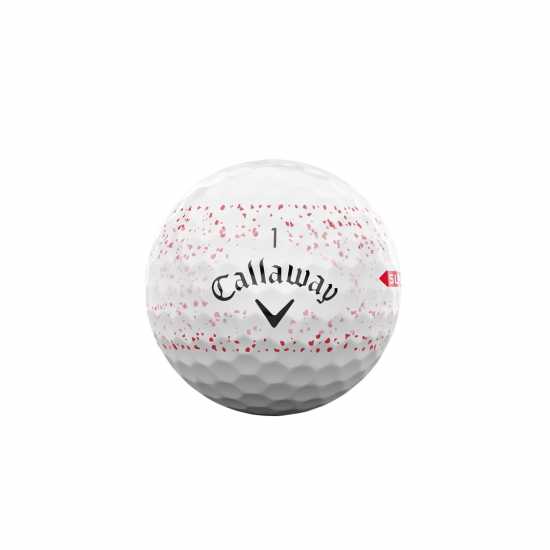 Callaway Men's Supersoft Splatter Golf Balls Червено 