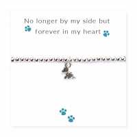 No Longer By My Side Dog Bracelet & Gift Card