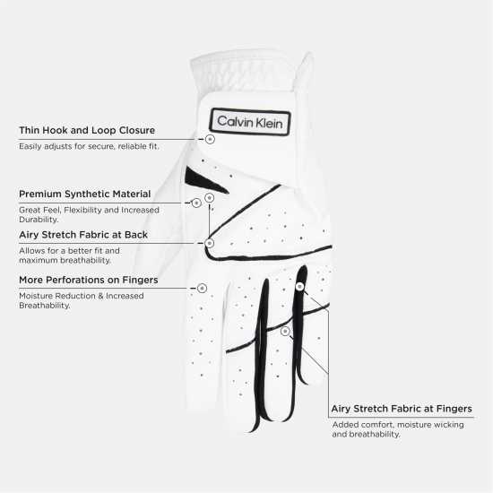 Голф ръкавици Calvin Klein Golf Golf Glove Men Calvin Klein Golf Golf Glove Men Голф ръкавици