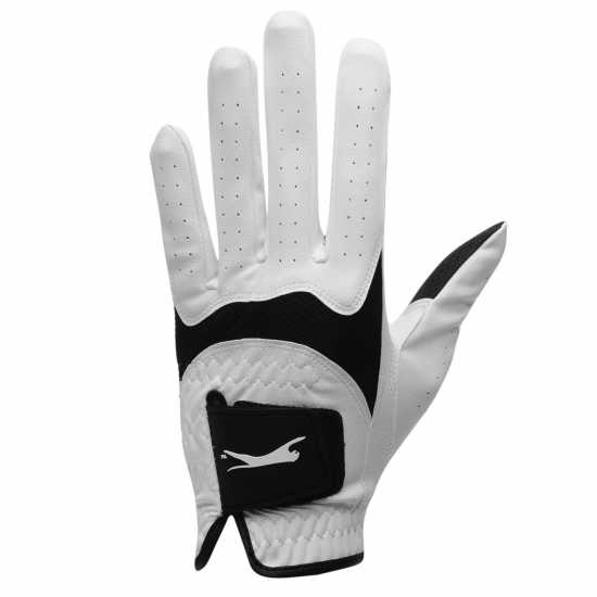 Slazenger V300 All Weather Golf Glove Left Hand Mens Бяло Голф ръкавици