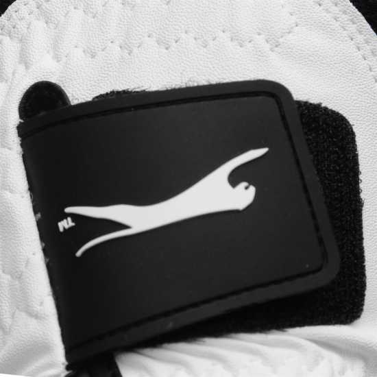 Slazenger V300 All Weather Golf Glove Left Hand Mens Бяло Голф ръкавици