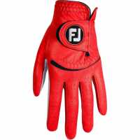Footjoy Spectrum Golf Glove Lh Bright Red Голф пълна разпродажба