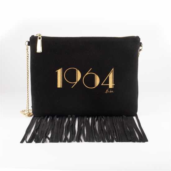 Biba Suede 1964 Fringe Pouch  