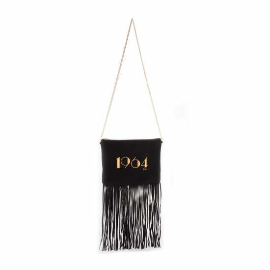 Biba Suede 1964 Fringe Pouch  