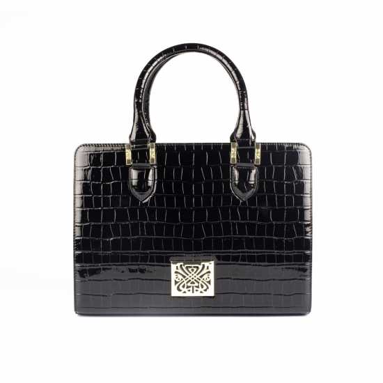 Дамски чанти Biba Skyler Tote Bag Черен Крок Biba Skyler Tote Bag Черен Крок Дамски чанти