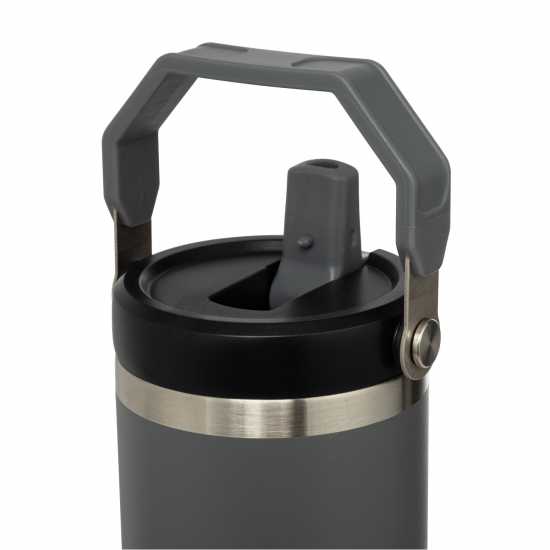 Бутилки за вода Usa Pro Travel Cup With Flip Straw Акула Сиво Usa Pro Travel Cup With Flip Straw Акула Сиво Бутилки за вода