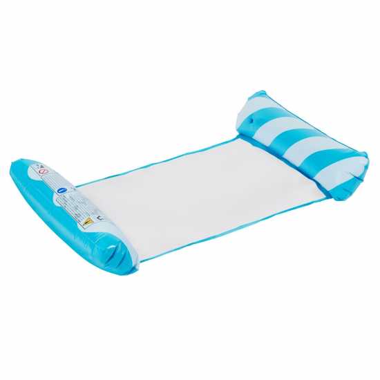 Eddy Toys Inflatable Hammock 120X72Cm Blue/White Eddy Toys Inflatable Hammock 120X72Cm Blue/White