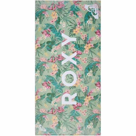 Roxy Adults Swimming Towels Зелено/Кафяво 
